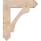 Ekena Millwork Legacy Arts & Crafts Smooth Bracket, Douglas Fir, 5 1/2"W x 26"D x 30"H BKT06X26X30LEC03SDF - alternate 3